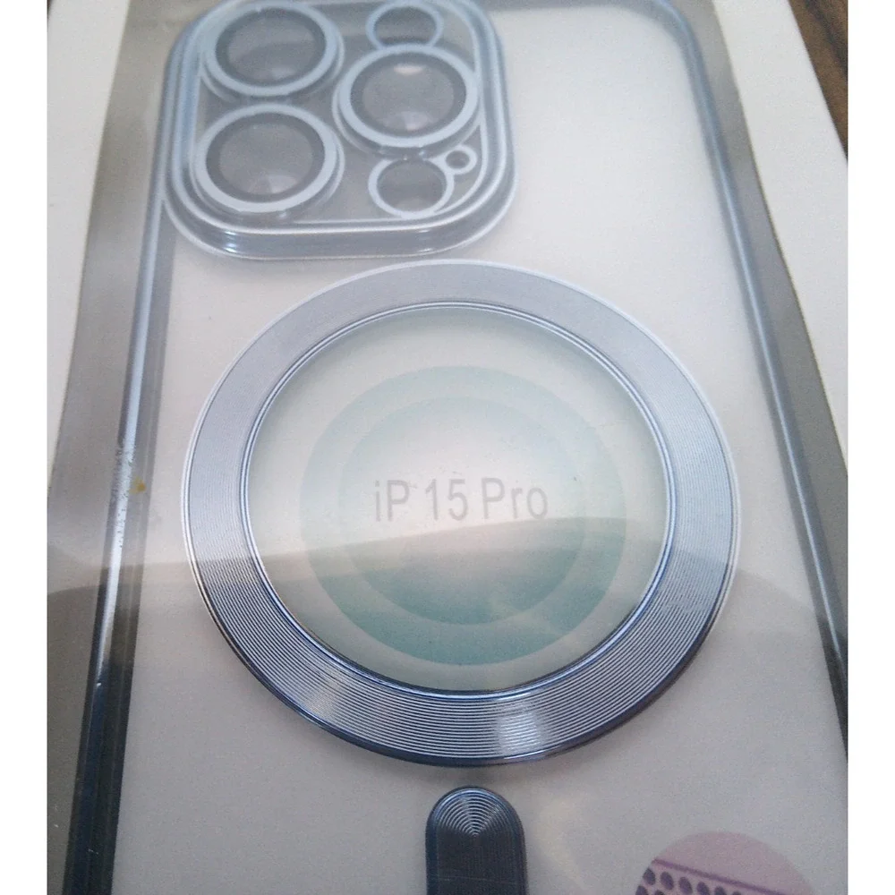 Emporium iphone 15 Pro Magnetic Blue Case